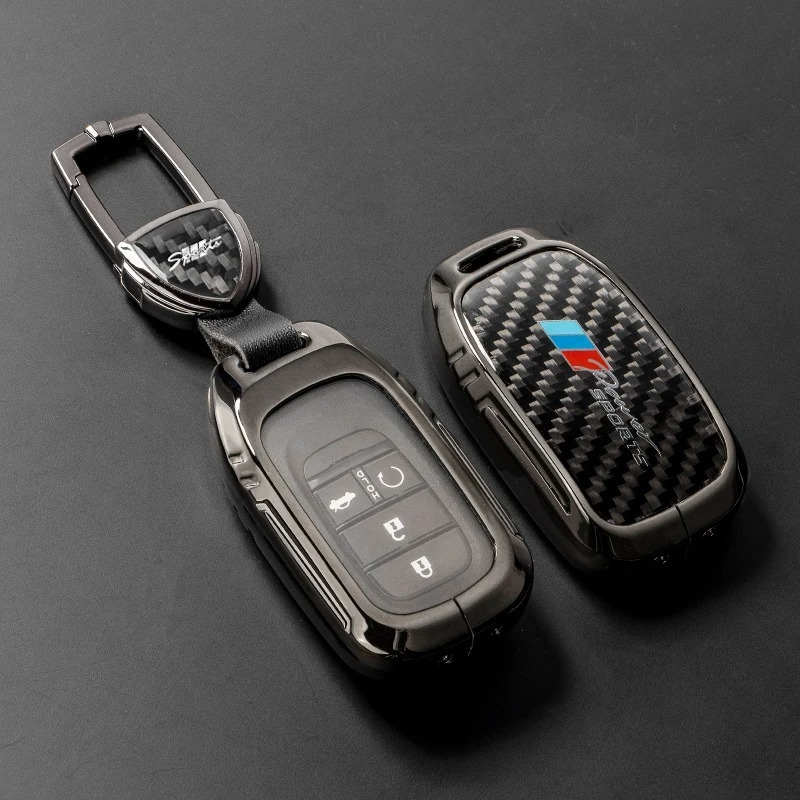 کاور ریموت فلزی فیبر کربن هوندا Honda