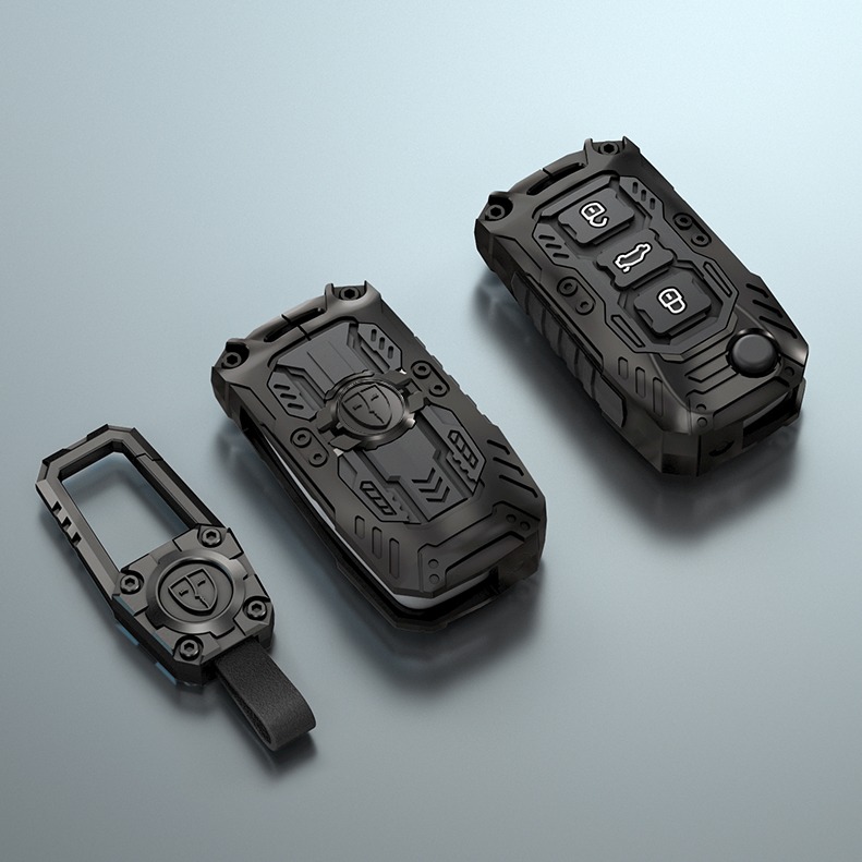 کاور ریموت فلزی سیلیکونی فولکس واگن بیتل/گلف/تیگوان 2011-2014