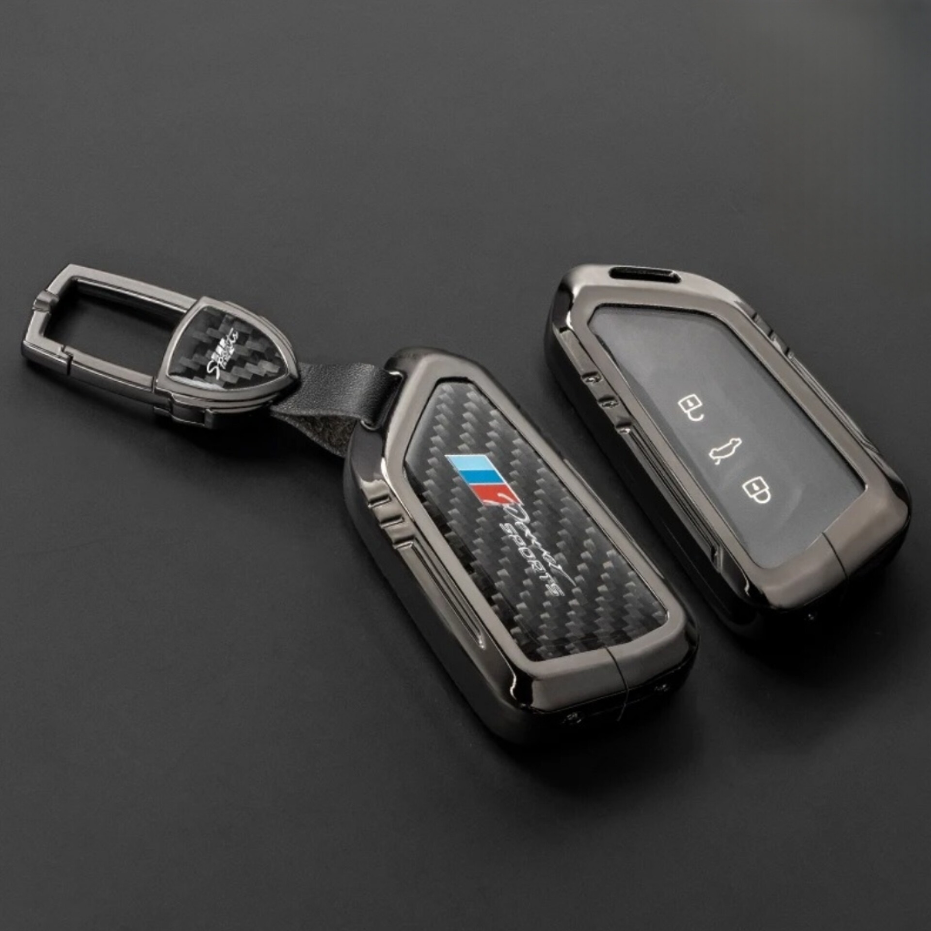 کاور ریموت فلزی فیبر کربن فولکس واگن آی دی یونیکس Volkswagen ID UNYX