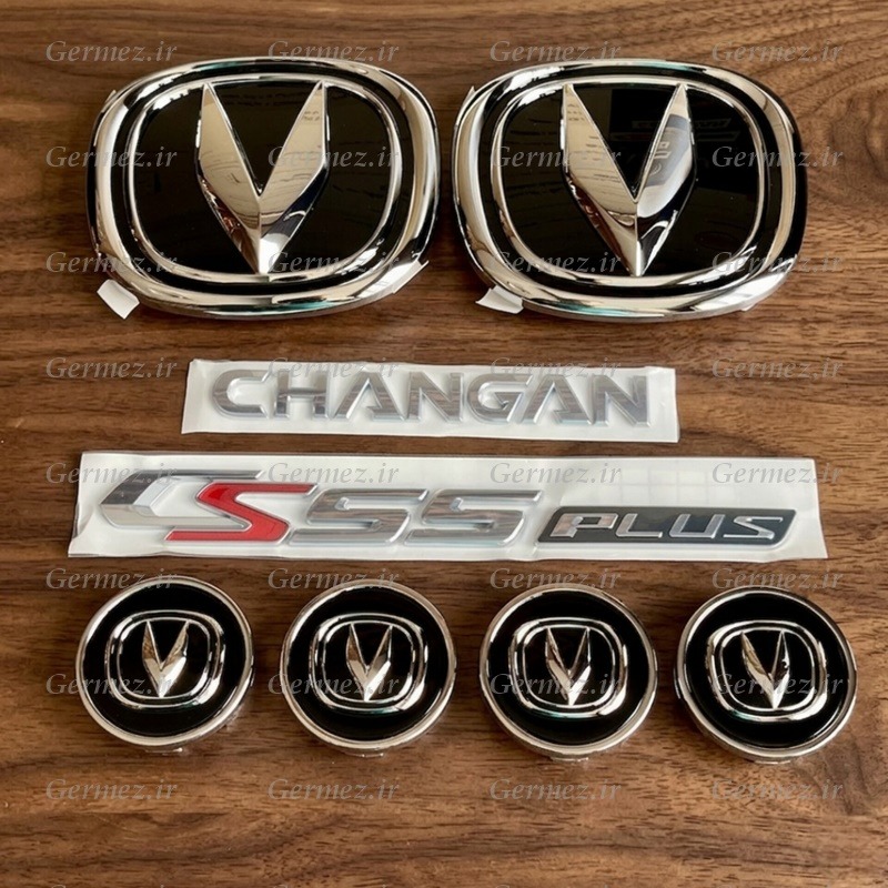 پک  لوگو/ آرم + کاپ رینگ چانگان سی اس 55 پلاس اورجینال CHANGAN CS55 Plus